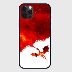 Чехол iPhone 12 Pro Max ДЫХАНИЕ ЗВЕЗДНОГО ДРАКОНА DRAGON FIRE