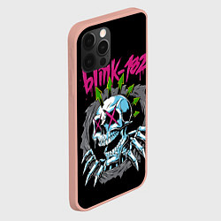 Чехол для iPhone 12 Pro Max Blink 182 Блинк 182, цвет: 3D-светло-розовый — фото 2