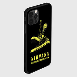 Чехол для iPhone 12 Pro Max Nirvana Нирвана, цвет: 3D-черный — фото 2