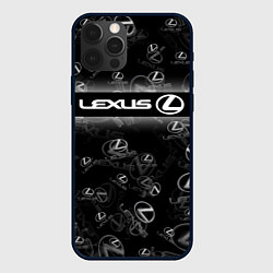 Чехол iPhone 12 Pro Max LEXUS SPORT PATTERN