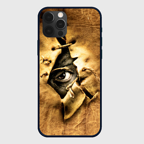 Чехол iPhone 12 Pro Max Джиперс Криперс видит / 3D-Черный – фото 1