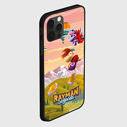 Чехол для iPhone 12 Pro Max Rayman воздушные шары, цвет: 3D-черный — фото 2