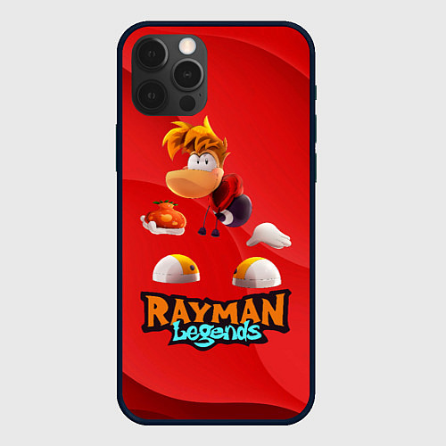 Чехол iPhone 12 Pro Max Rayman Red Legends / 3D-Черный – фото 1