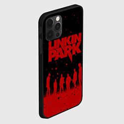 Чехол для iPhone 12 Pro Max Linkin Park Линкин Парк, цвет: 3D-черный — фото 2