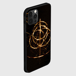 Чехол для iPhone 12 Pro Max ELDEN RING SYMBOL ВЕЛИКИЕ РУНЫ, цвет: 3D-черный — фото 2