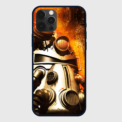 Чехол iPhone 12 Pro Max Fallout - Arch Dornan / 3D-Черный – фото 1