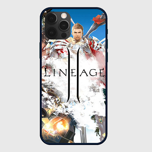 Чехол iPhone 12 Pro Max Hero of Lineage / 3D-Черный – фото 1