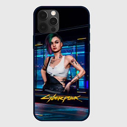 Чехол для iPhone 12 Pro Max Judy Джуди Cyberpunk 2077, цвет: 3D-черный