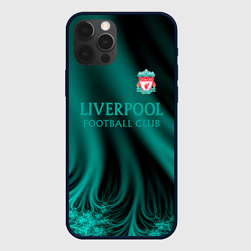 Чехол iPhone 12 Pro Max Liverpool спорт / 3D-Черный – фото 1