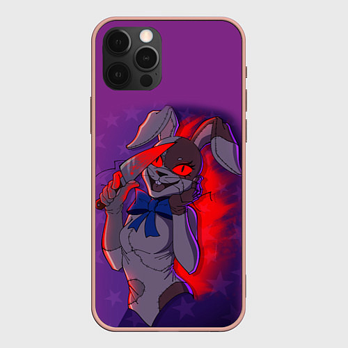 Чехол iPhone 12 Pro Max FNAF Ванесса / 3D-Светло-розовый – фото 1