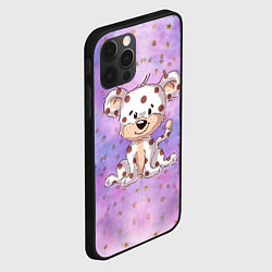 Чехол для iPhone 12 Pro Max Пятнистый тигренок, цвет: 3D-черный — фото 2