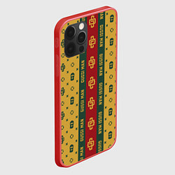 Чехол для iPhone 12 Pro Max Узор Gussi Man Dope Street Market, цвет: 3D-красный — фото 2