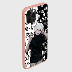 Чехол для iPhone 12 Pro Max DEAD INSIDE MODE ТОКИЙСКИЙ ГУЛЬ, цвет: 3D-светло-розовый — фото 2