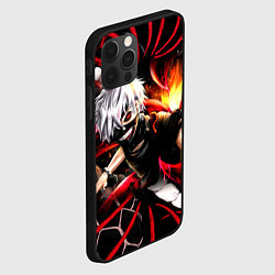 Чехол для iPhone 12 Pro Max Tokyo Ghoul Токийский Гуль Red Snake, цвет: 3D-черный — фото 2