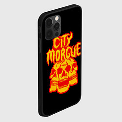 Чехол для iPhone 12 Pro Max ZillaKami x SosMula City Morgue Черепа, цвет: 3D-черный — фото 2