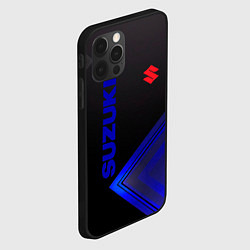 Чехол для iPhone 12 Pro Max SUZUKI СУЗУКИ, цвет: 3D-черный — фото 2