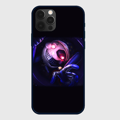 Чехол iPhone 12 Pro Max Five Nights at Freddys: Security Breach - воспитат / 3D-Черный – фото 1
