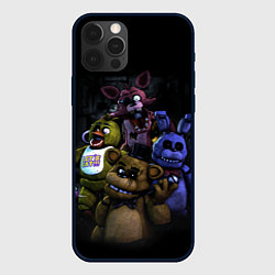 Чехол iPhone 12 Pro Max Five Nights at Freddys - FNAF персонажи игры