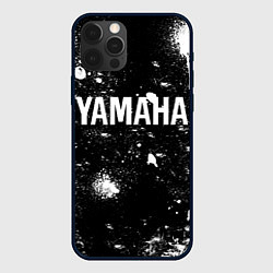 Чехол для iPhone 12 Pro Max YAMAHA - БРЫЗГИ, цвет: 3D-черный