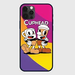 Чехол для iPhone 12 Pro Max Cuphead Show Чашечки, цвет: 3D-черный