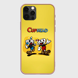 Чехол iPhone 12 Pro Max Cuphead and Mugman Чашечки