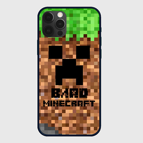 Чехол iPhone 12 Pro Max ВЛАД MINECRAFT / 3D-Черный – фото 1