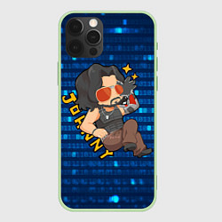 Чехол iPhone 12 Pro Max Johnny Cyberpunk2077 art