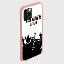 Чехол для iPhone 12 Pro Max Red Hot Chili Peppers - Unlimited Love, цвет: 3D-светло-розовый — фото 2