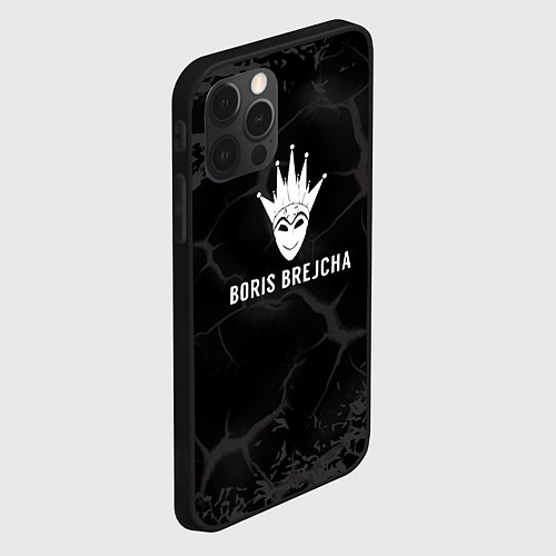 Чехол iPhone 12 Pro Max Boris brejcha борис брейча / 3D-Черный – фото 2