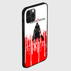 Чехол для iPhone 12 Pro Max BLOODBORNE потеки красок, цвет: 3D-черный — фото 2