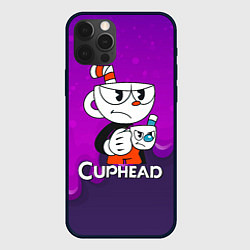 Чехол iPhone 12 Pro Max Недовольная чашечка cuphead