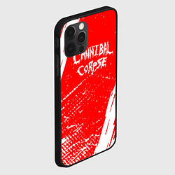 Чехол для iPhone 12 Pro Max Cannibal corpse труп каннибала, цвет: 3D-черный — фото 2