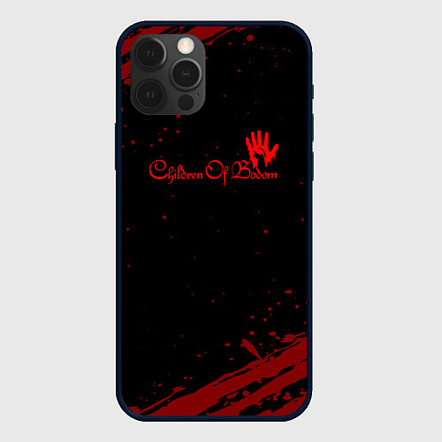 Чехол iPhone 12 Pro Max Children of bodom / 3D-Черный – фото 1