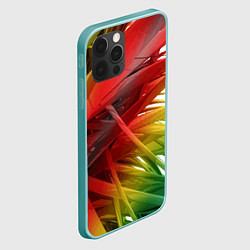 Чехол для iPhone 12 Pro Max Vanguard pattern 2022, цвет: 3D-мятный — фото 2
