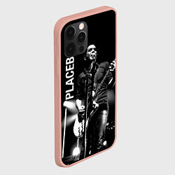 Чехол для iPhone 12 Pro Max Placebo Пласибо рок-группа, цвет: 3D-светло-розовый — фото 2