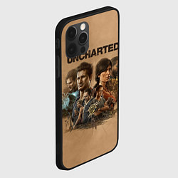 Чехол для iPhone 12 Pro Max Uncharted Анчартед, цвет: 3D-черный — фото 2