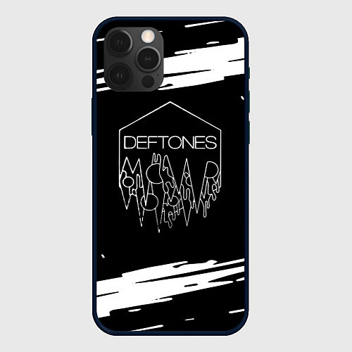 Чехол iPhone 12 Pro Max Deftones / 3D-Черный – фото 1