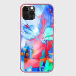 Чехол iPhone 12 Pro Max Fashion floral pattern