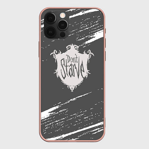 Чехол iPhone 12 Pro Max Dont starve / 3D-Светло-розовый – фото 1