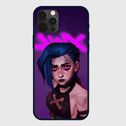 Чехол для iPhone 12 Pro Max ARCANE League Of Legends JINX, цвет: 3D-черный