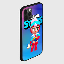 Чехол для iPhone 12 Pro Max BrawlStars Janet Джанет, цвет: 3D-черный — фото 2