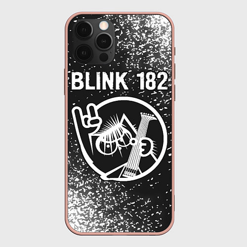 Чехол iPhone 12 Pro Max Blink 182 КОТ Спрей / 3D-Светло-розовый – фото 1