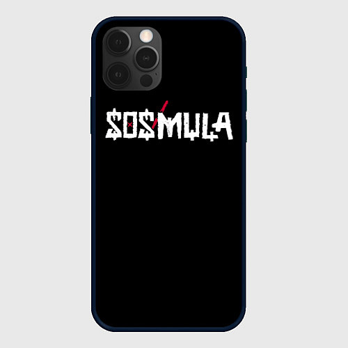 Чехол iPhone 12 Pro Max SosMula City Morgue - SosMula Type B / 3D-Черный – фото 1