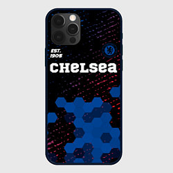 Чехол iPhone 12 Pro Max CHELSEA Chelsea Est 1905 Графика