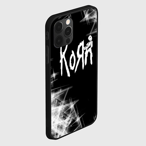 Чехол iPhone 12 Pro Max Korn КоРн / 3D-Черный – фото 2