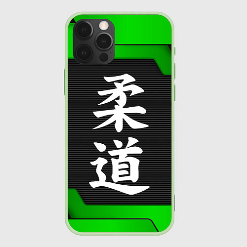 Чехол iPhone 12 Pro Max JUDO GREEN / 3D-Салатовый – фото 1