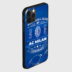 Чехол для iPhone 12 Pro Max AC Milan Legends, цвет: 3D-черный — фото 2