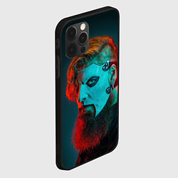 Чехол для iPhone 12 Pro Max James Root - Slipknot - We are Not Your Kind, цвет: 3D-черный — фото 2