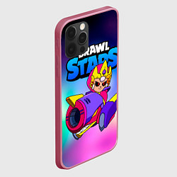 Чехол для iPhone 12 Pro Max Бонни Bonnie Empress Brawl Stars, цвет: 3D-малиновый — фото 2