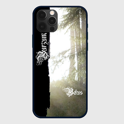 Чехол iPhone 12 Pro Max Burzum - Belus / 3D-Черный – фото 1